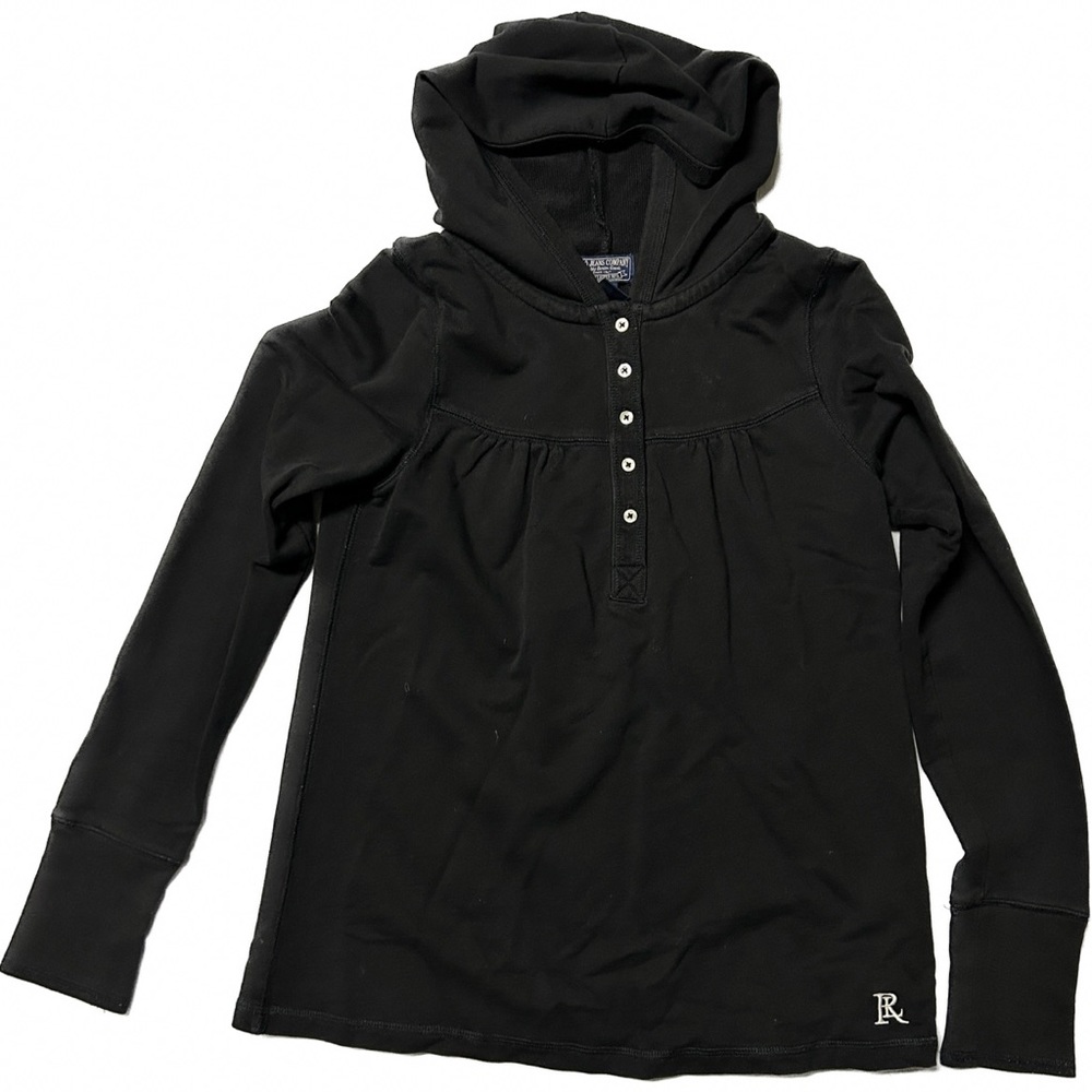 Ralph Lauren Black Hoodie Sweatshirt